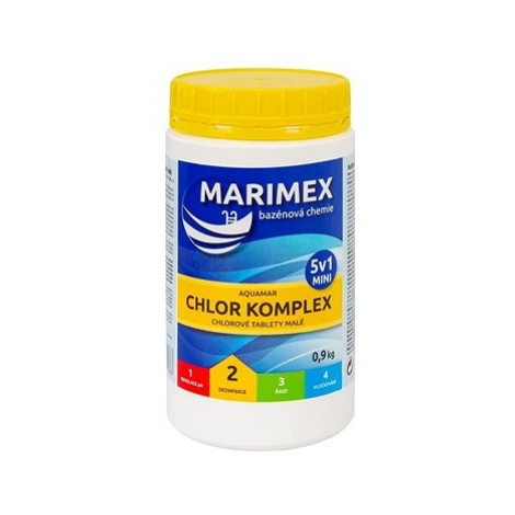 MARIMEX Chemie bazénová CHLOR KOMPLEX MINI 5v1 0,9kg