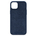 NJORD Salmon Leather Magsafe kryt iPhone 15 Plus modrý