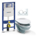 Geberit - Set Duofix (modul, Sigma 20 bílá/chrom, Nova Pro klozet + sedátko) B4G