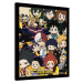 Obraz na zeď - My Hero Academia - Chibi Characters, 34.3 × 44.5 cm