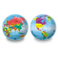 Mondo gumový míč Mapa světa 23 cm 6456