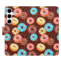 iSaprio flip pouzdro Donuts Pattern pro Samsung Galaxy S24