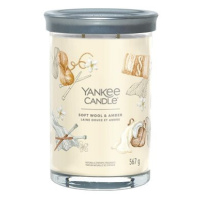 YANKEE CANDLE Signature 2 knoty Soft Wool & Amber 567 g