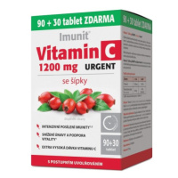 Vitamin C 1200 mg URGENT se šípky Imunit 90+30 tbl