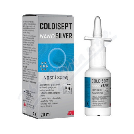 Coldisept nanoSilver nosní sprej 20ml