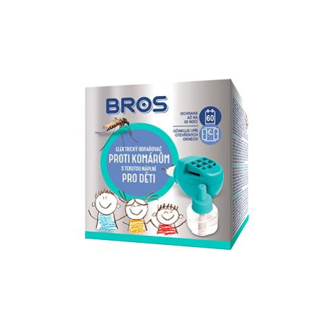 BROS elektrický proti komárům pro děti 60 nocí 40 ml