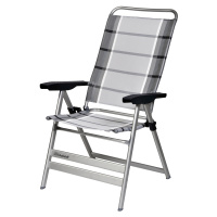 Dukdalf Kempingová židle Dukdalf Grande stříbrná - antracit
