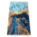 Kusový koberec Horeca New 111 modrý 80 × 150 cm