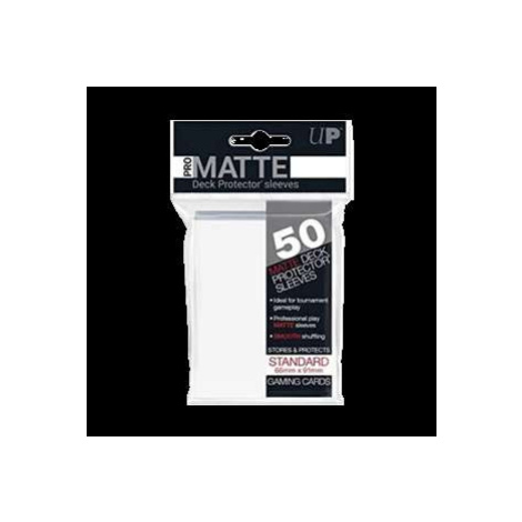 50 Ultra PRO Pro-Matte Sleeves (White)
