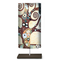 Artempo Italia Stojací lampa Klimt I s uměleckým motivem