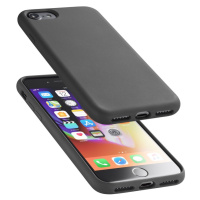 Silikonové pouzdro CellularLine Sensation pro Apple iPhone 6/7/8/SE2020/SE2022, černá