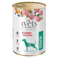 4Vets Natural Dog Hepatic 400 g - 12 x 400 g