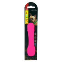 Návlek Dog Fantasy LED svítící růžový 15cm