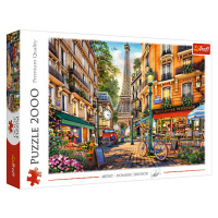 Trefl Puzzle 2000 - Odpoledne v Paříži