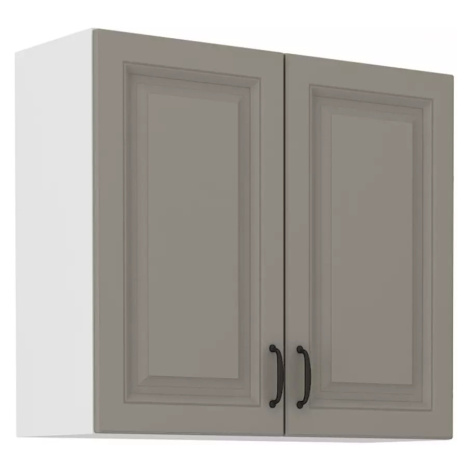 Kuchyňská Skříňka Stilo claygrey/bílá 80G-72 2F BAUMAX