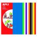 APLI pěnovka 200 x 300 mm - mix 10 barev ( 10 ks )