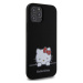 Zadní kryt Hello Kitty Liquid Silicone Daydreaming Logo pro Apple iPhone 12/12 Pro, black