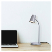 NOWA GmbH LED stolní lampa Luis, 3stupňový stmívač, šedá