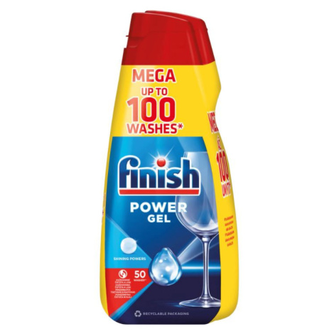 Finish All in 1 Max Shine & Protect gel do myčky nádobí 2 × 1000 ml