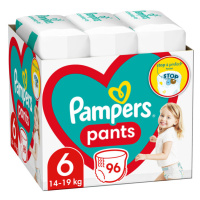 PAMPERS Pants kalhotky plenkové 6 (96 ks) 14-19 kg