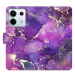 iSaprio flip pouzdro Purple Marble pro Xiaomi Redmi Note 13 Pro+ 5G