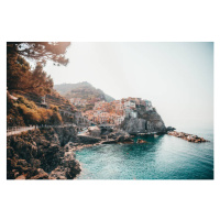 Fotografie Landscape image of famous Cinque Terre, Italy, Carol Yepes, 40 × 26.7 cm