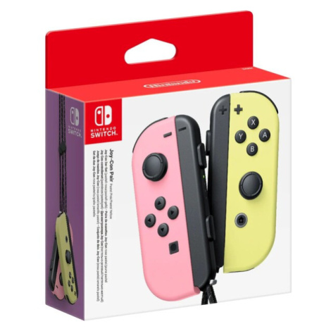 Nintendo Joy-Con Pair Pastel Pink/Yellow  Růžová