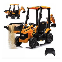 Mamido Dětský elektrický bagr nakladač JCB 4v1