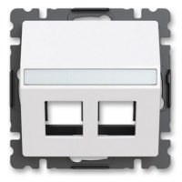 ABB Zoni kryt datové zásuvky bílá 5014T-A00418 500