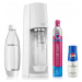 Soda Stream Saturator Terra bílá sirup Pepsi