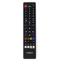 Nedis TVRC45PASHBK - Náhradní Dálkový Ovladač | Panasonic / Sharp TV | Předprogramovaný | Černá