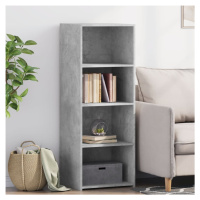 vidaXL Skříň highboard betonově šedá 45 x 41 x 124 cm kompozitní dřevo