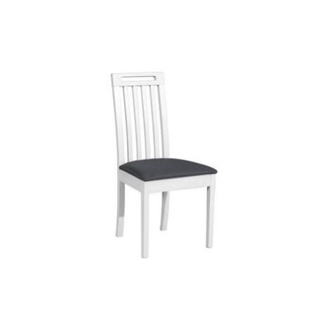 Jídelní židle ROMA 10 Tkanina 32B Bílá Drewmix
