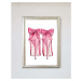 Plakát 20x30 cm Pink Fashion Shoes – Piacenza Art