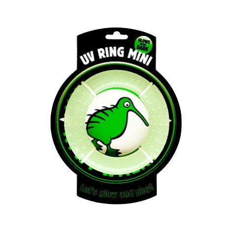 Kiwi Walker Svítící létající a plovací kruh mini z gumy