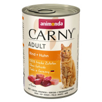 Animonda Carny Adult hovězí a kuřecí maso 6x400g