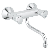 Dřezová baterie Grohe s otočným raménkem 150 mm chrom 31187001