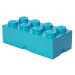 LEGO úložný box 8 - azurová