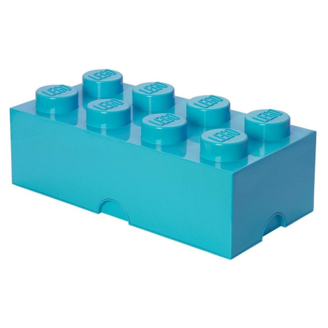 LEGO úložný box 8 - azurová