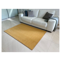 Vopi koberce Kusový koberec Eton Exklusive žlutý - 57x120 cm