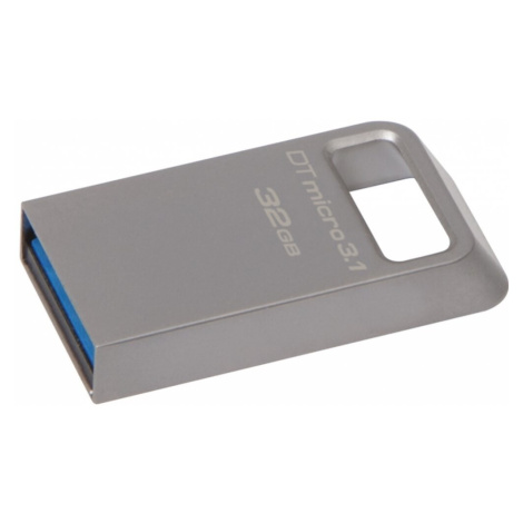 Kingston 32GB DTMicro USB 3.1/3.0 Type-A metal ultra-compact drive