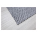 Vopi koberce Kusový koberec Quick step šedý čtverec - 150x150 cm