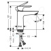 Hansgrohe 71714340 - Umyvadlová baterie, CoolStart, kartáčovaný černý chrom