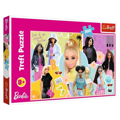 Trefl Puzzle 300 - Tvoje oblíbená Barbie / Mattel, Barbie