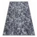 Protiskluzový metrážový koberec MARBLE mramor, kámen šedý