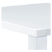 Jídelní stůl SEBASTIAN bílá vysoký lesk, 120x80 cm