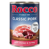 Rocco Classic Pork 6 x 400g - kuřecí a krůtí