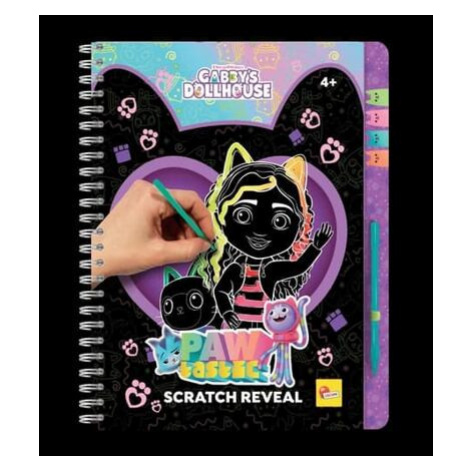 Liscianigioch Gabby´s Dollshouse Scretch reveal tlapkový