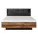 ArtLas Manželská postel MANITO | 160 x 200 cm Provedení: Postel s výklopným roštem bez matrace