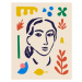 Ilustrace Vector woman art poster. Matisse inspired, MaryliaDesign, 30 × 40 cm